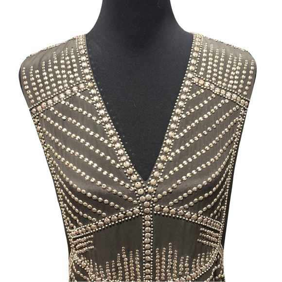 Haute Hippie Embellished Shift Dress - Picture 4 of 6